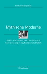 Mythische Moderne - Cover