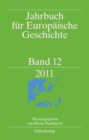 Jahrbuch für Europäische Geschichte 12/2011
