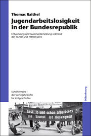 Jugendarbeitslosigkeit in der Bundesrepublik - Cover
