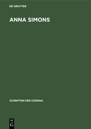 Anna Simons - Cover