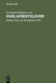 Parlamentslehre - Cover
