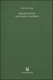 Begriffsschrift und andere Aufsätze - Cover