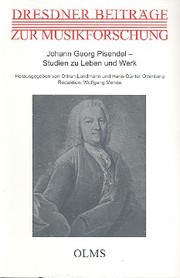 Johann Georg Pisendel - Studien zu Leben und Werk
