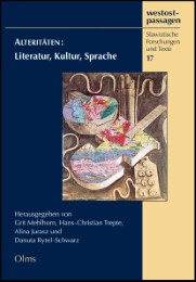 Alteritäten: Literatur, Kultur, Sprache - Cover