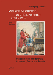 Mozarts Ausbildung zum Komponisten (1761-1765) - Cover