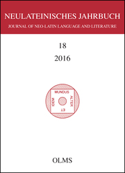 Neulateinisches Jahrbuch. Journal of Neo-Latin Language and Literature