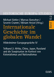 Internationale Geschichte im globalen Wandel - Cover