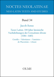 Tassus Latinus. 100 Jahre lateinische Nachdichtungen der Gerusalemme liberata (1584-1683) - Cover