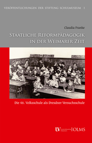 Staatliche Reformpädagogik in der Weimarer Zeit