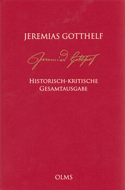 Jeremias Gotthelf: Historisch-kritische Werkausgabe (HKG) - Cover