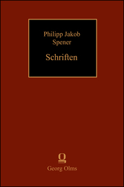 Philipp Jakob Spener: Schriften. Soliloquia et Meditationes Sacrae (1716)