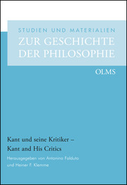 Kant und seine Kritiker - Kant and His Critics
