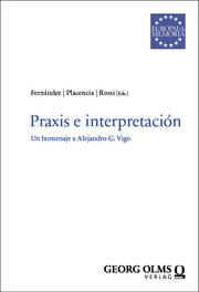 Praxis e interpretación - Cover