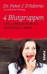 4 Blutgruppen - Das Lexikon für ein gesundes Leben - Cover