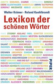 Lexikon der schönen Wörter - Cover