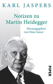 Notizen zu Martin Heidegger - Cover