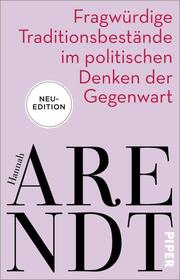 Fragwürdige Traditionsbestände im politischen Denken der Gegenwart - Cover