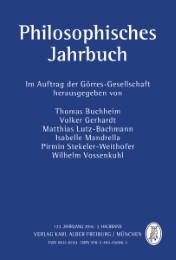 Philosophisches Jahrbuch 123/2 - Cover
