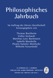 Philosophisches Jahrbuch - Cover