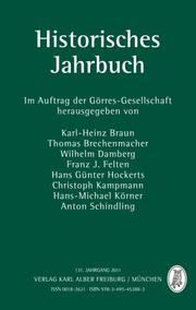 Historisches Jahrbuch - Cover
