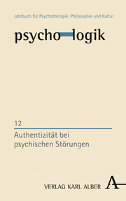 Authentizität bei psychischen Störungen - Cover
