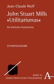 John Stuart Mills 'Utilitarismus' - Cover