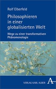 Philosophieren in einer globalisierten Welt - Cover
