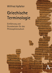Griechische Terminologie. - Cover