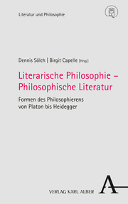 Literarische Philosophie - Philosophische Literatur - Cover
