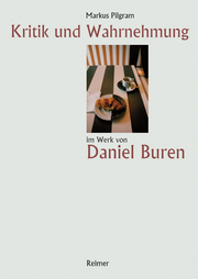 Kritik und Wahrnehmung im Werk von Daniel Buren - Cover