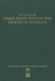 Three prose texts in the Swahili of Mombasa