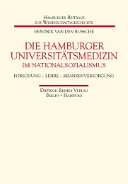 Die Hamburger Universitätsmedizin im Nationalsozialismus - Cover