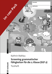 Screening grammatischer Fähigkeiten für die 2. Klasse (SGF 2) - Testheft