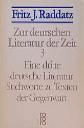 Zur deutschen Literatur der Zeit 3
