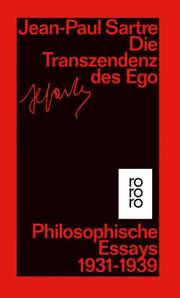 Die Transzendenz des Ego - Cover