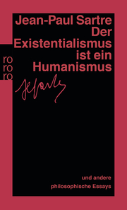 Der Existentialismus ist ein Humanismus - Cover