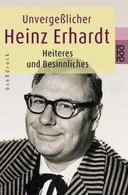 Unvergeßlicher Heinz Erhardt - Cover