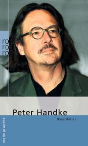 Peter Handke - Cover