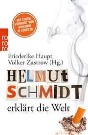 Helmut Schmidt erklärt die Welt - Cover