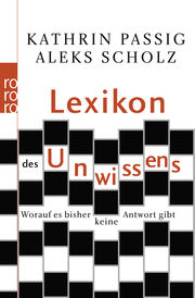 Lexikon des Unwissens - Cover