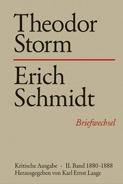 Theodor Storm - Erich SchmidtII. 1880-1888