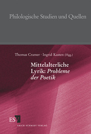 Mittelalterliche Lyrik: Probleme der Poetik