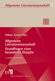 Allgemeine Literaturwissenschaft - Cover