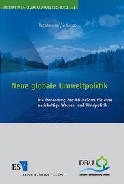 Neue globale Umweltpolitik - Cover
