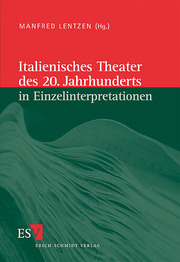 Italienisches Theater des 20.Jahrhunderts in Einzelinterpretationen - Cover