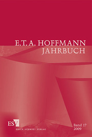 E.T.A.Hoffmann-Jahrbuch 2009 - Cover