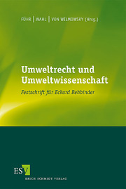 Umweltrecht und Umweltwissenschaft - Cover
