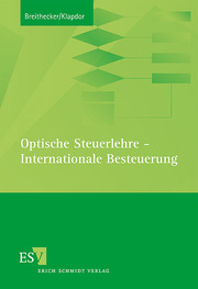 Optische Steuerlehre - Internationale Besteuerung