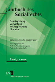 Jahrbuch des Sozialrechts - Cover