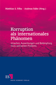 Korruption als internationales Phänomen - Cover